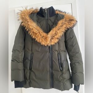 Mackage Olive Green Adali Coat
